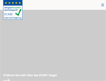 Tablet Screenshot of ecarf-siegel.org